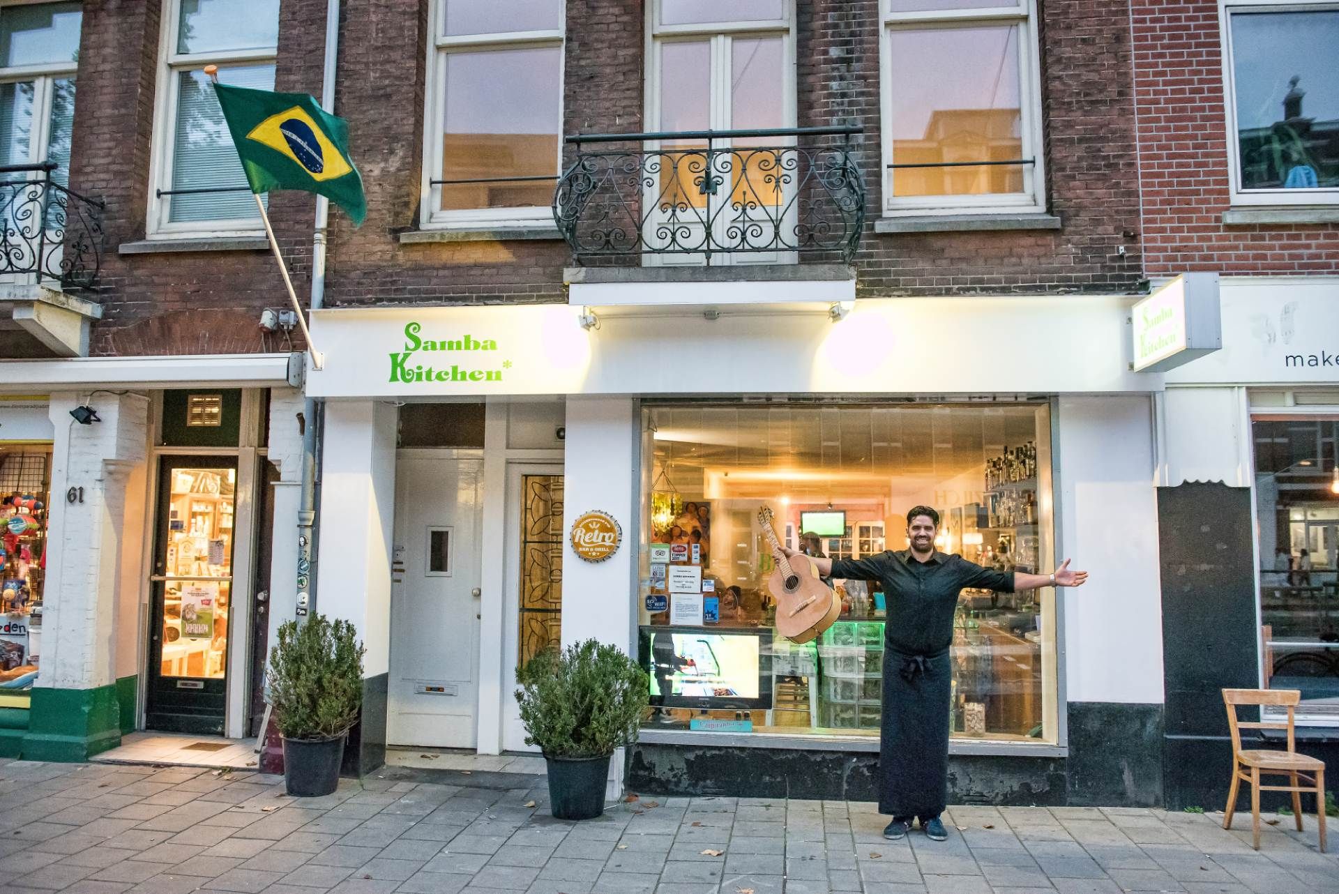 Het Braziliaanse restaurant in Amsterdam